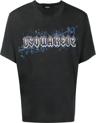 logo crew-neck T-shirt