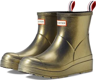 Hunter Original Play Boot Short Nebula (Gold) Women's Shoes