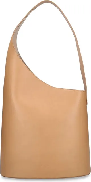 Lune Tote smooth leather bag