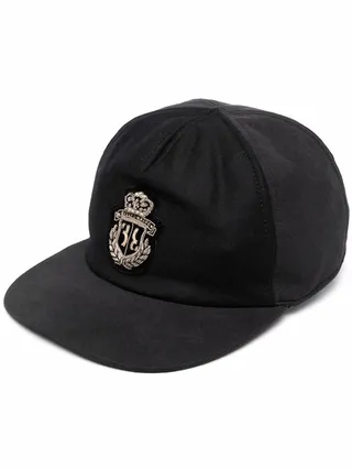 Logo-Embroidered Wool Cap