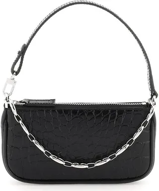 Mini Rachel Crocodile Print Mini Bag