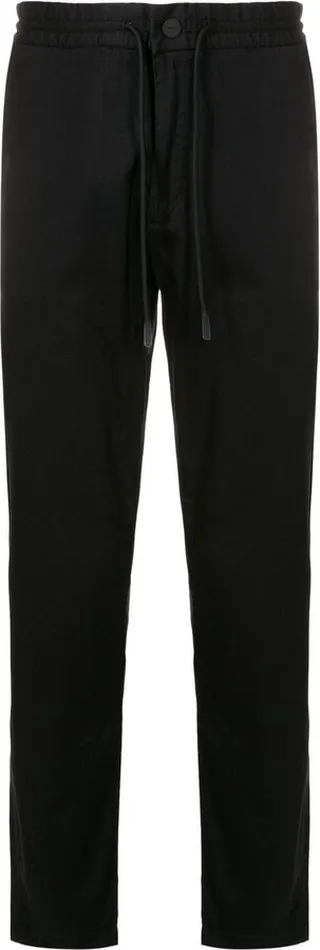 Drawstring Slim-Cut Trousers