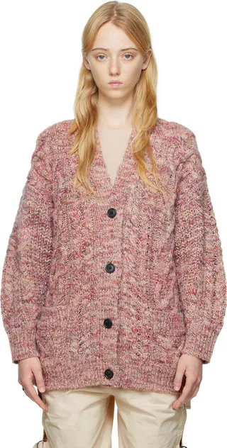 Isabel Marant Etoile Pink Roswelly Cardigan