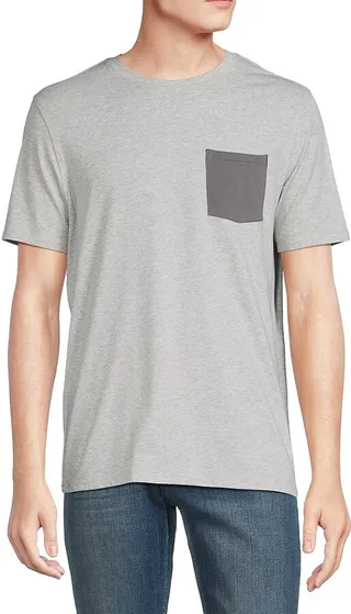 Heathered Pocket Tee