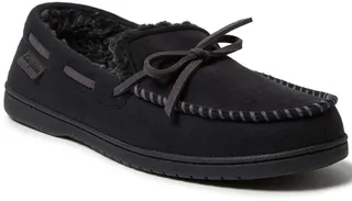 Men's Toby Microsuede Moccasin Tie Slippers Men's Shoes