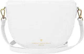 Johnny Loves Rosie - White Sadie Saddle Bag