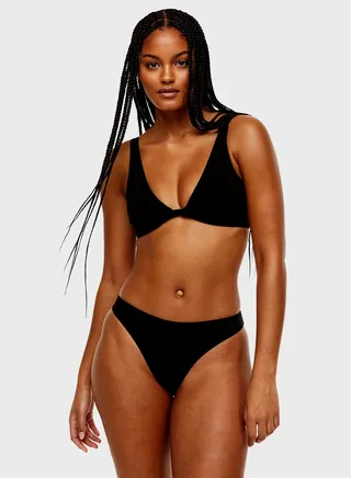 High Leg Bikini Bottom