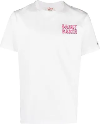 logo-print cotton T-shirt