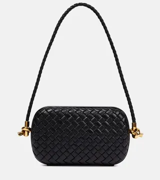 Knot Mini leather shoulder bag