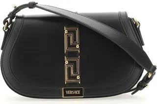 Greca Fold-over Crossbody Bag
