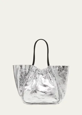 XL Ruched Tote Bag