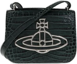 Vivienne Westwood Linda Orb Plaque Small Crossbody Bag