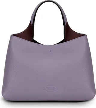 Tod's Logo Embossed Micro Tote Bag