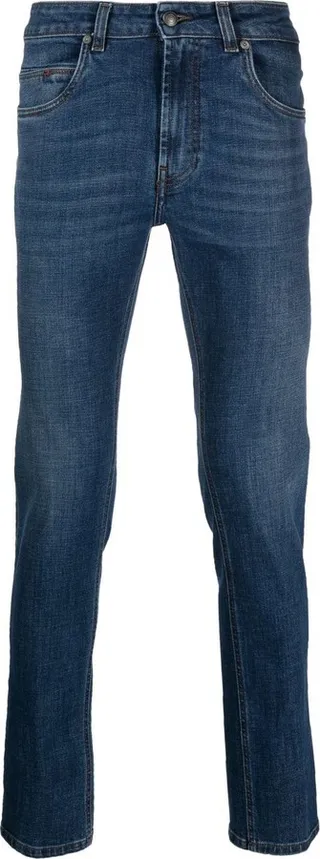 FAY- Cotton Denim Jeans