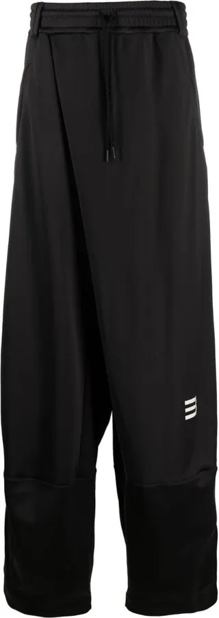 Asymmetric Wide-Leg Trousers