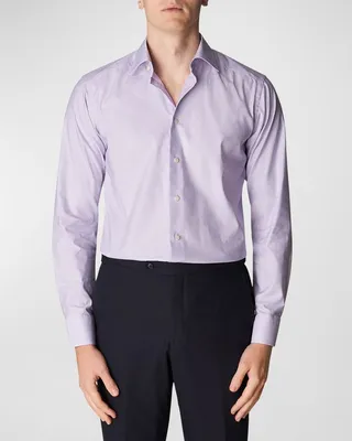 Men's Contemporary Fit Check Twill Shirt