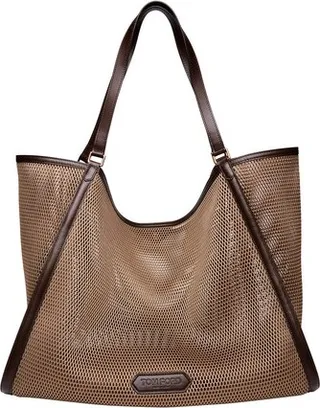 Large mesh tote bag