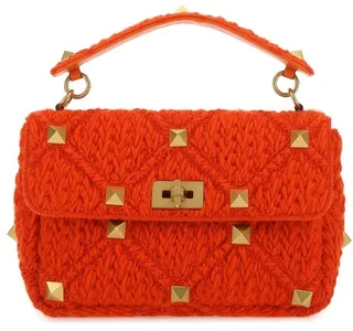 Valentino Garavani Roman Stud Twist Lock Tote Bag