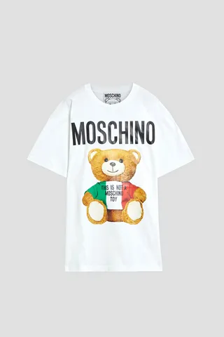 Printed cotton-jersey T-shirt