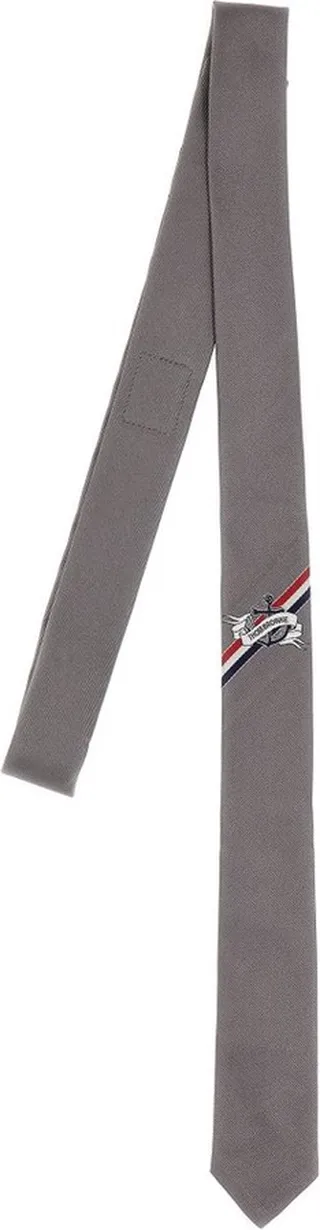 Thom Browne RWB Stripe Detailed Tie