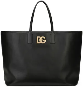Logo-Plaque Tote Bag