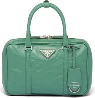 Medium Logo-Plaque Tote Bag
