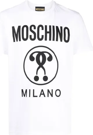 logo print T-shirt