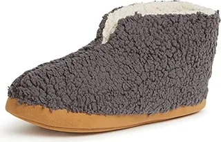 Dearfoams Men's Heritage Warm Up Bootie