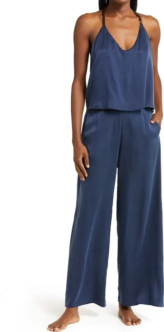 Washable Mulberry Silk Cami Pajamas