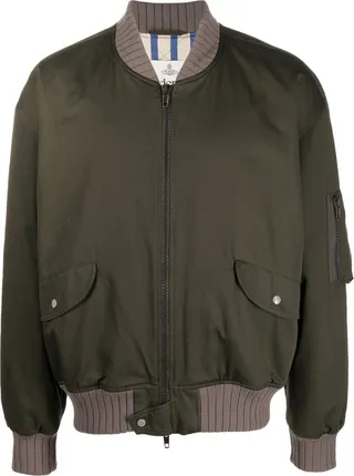Embroidered Bomber Jacket