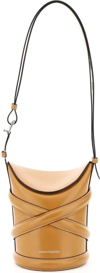 Alexander McQueen The Curve Bucket Bag