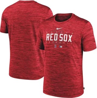 Men's Nike Red Boston Red Sox Authentic Collection Velocity Performance Practice T-shirt