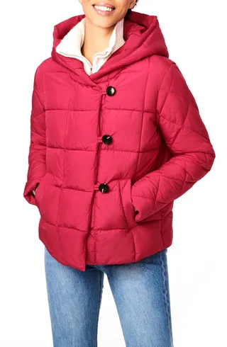 Hooded Recycled Polyester Puffer Jacket