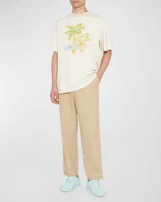 Men's Neon Palms Crew T-Shirt