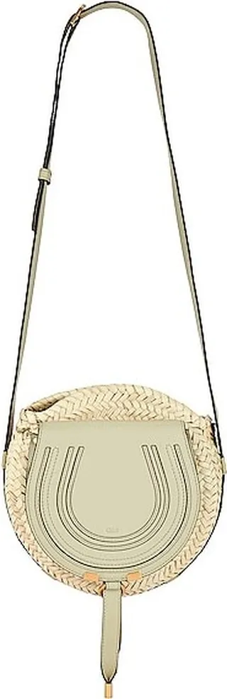 Chloe Marcie Saddle Bag in Neutral