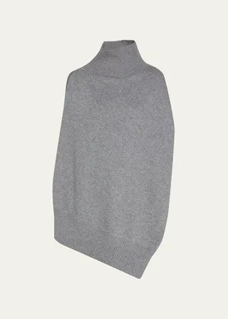 Turtleneck Shawl Cape