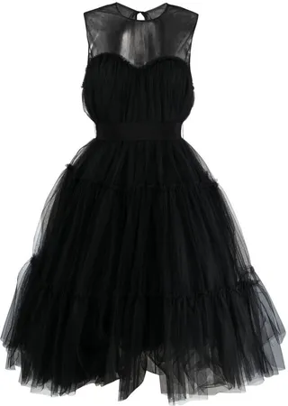Sweetheart Neck Tulle Dress