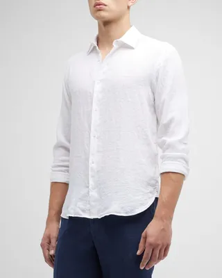 Men's Giles Linen Sport Shirt