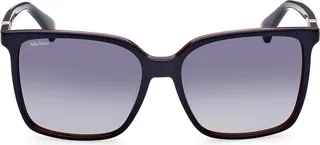 57mm Gradient Square Sunglasses