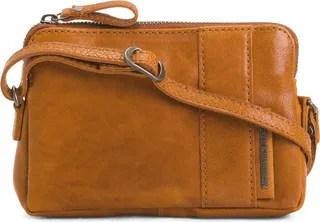 Leather Crossbody With Vertical Zipper