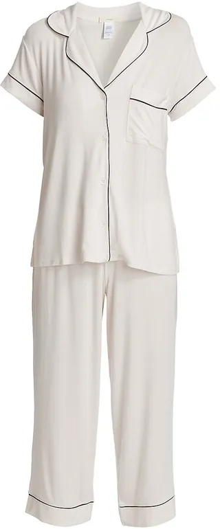 Gisele Cropped Pajama Set