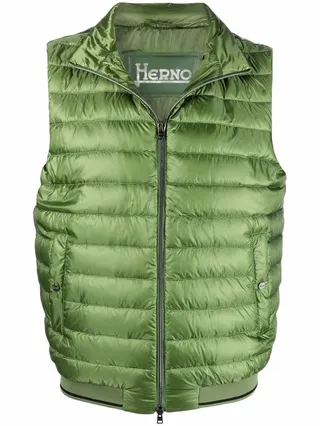 Quilted Zip-Up Gilets