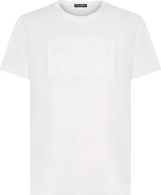 Dolce & Gabbana Embossed-Logo T-Shirt