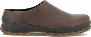 Ecco Track 25 Womens Leather Moc Toe Clog Shoes