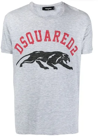 logo-print T-shirt