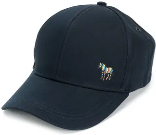 Embroidered Zebra Cap