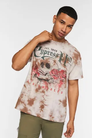 Cypress Hill Tie-Dye Graphic Tee
