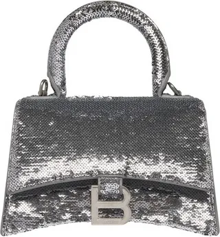Hourglass XS sequined bag