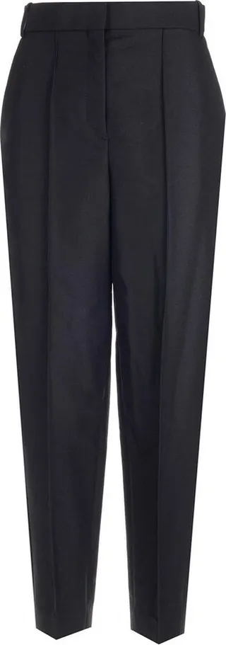 Tory Burch High-Waist Tapered Tailored Trousers