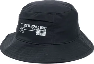 Slogan-Print Bucket Hat